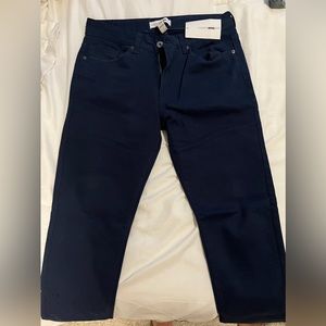 FashionNova Mens Navy Chino Pants